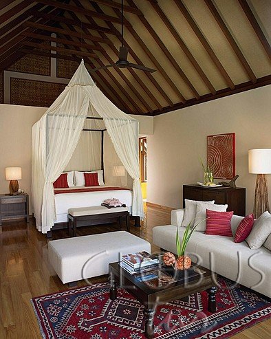 Four Seasons Resort Maldives at Landaa Giraavaru. Beach bungalow with pool