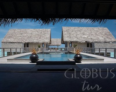 Four Seasons Resort Maldives at Landaa Giraavaru. Two-bedroom Land and Ocean Suite