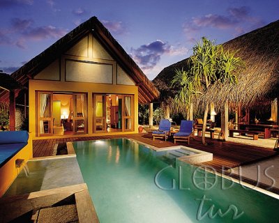 Four Seasons Resort Maldives at Landaa Giraavaru. Beach villa with pool
