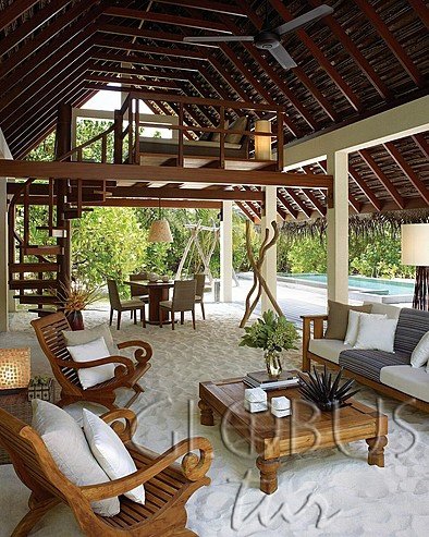 Four Seasons Resort Maldives at Landaa Giraavaru. Beach villa with pool